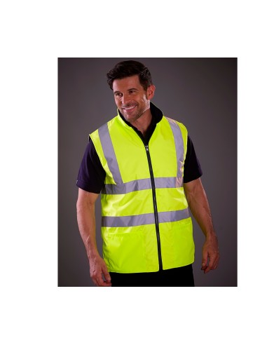 YOK-HV008F-Reversible Fleece Bodywarmer